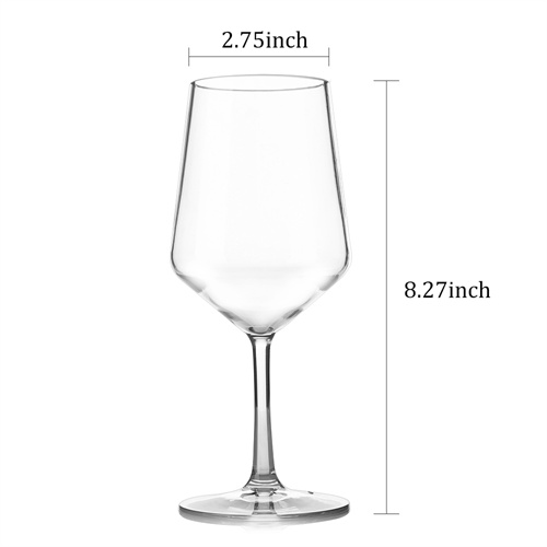 塑料高腳紅酒杯 FRG-0014
